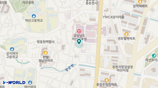 마산재가복지센터 위치 지도