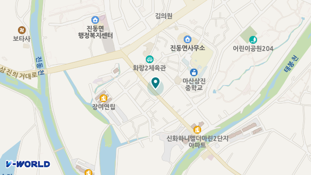 삼진재가노인복지센터 위치 지도