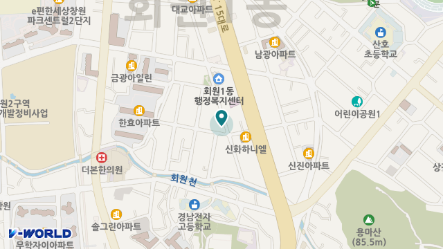 자경재가복지센터 위치 지도