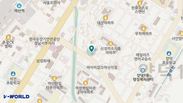 마산주간보호센터 위치 지도