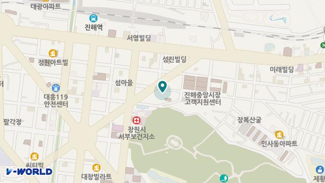 벚꽃노인복지센터 위치 지도