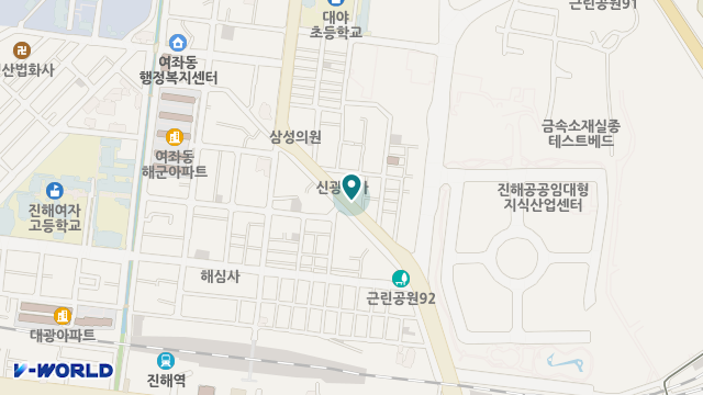 행복한 의료기 복지용구 위치 지도