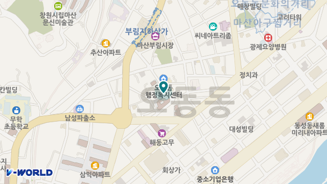 사랑돌봄지원센터 위치 지도