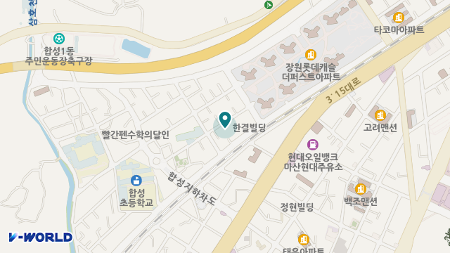 큰사랑재가노인복지센터 위치 지도