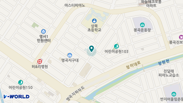 둥지노인방문요양센터 위치 지도