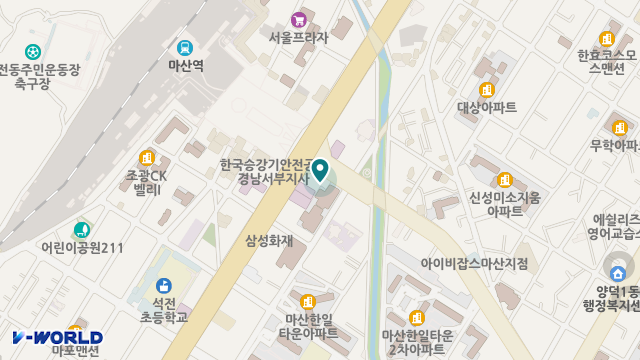 경상남도사회서비스원 창원시종합재가센터 위치 지도