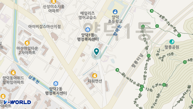 효마음재가노인복지센터 위치 지도