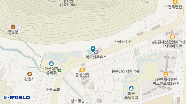 양지재가노인복지센터 위치 지도