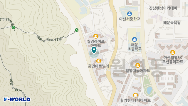 마산중앙 방문요양센터 위치 지도