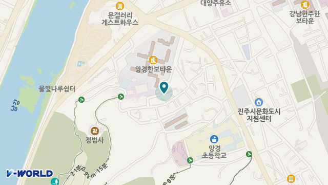 섬김노인복지센터 위치 지도