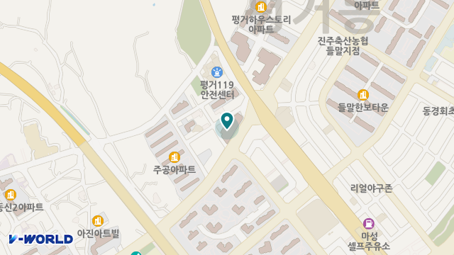 안심생활 진주어르신재가복지센터 위치 지도