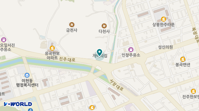 자비의집노인복지센터 위치 지도