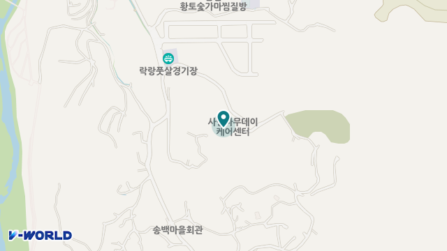 사랑나눔데이케어센터 위치 지도