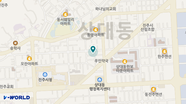 진주다솜노인복지센터 위치 지도