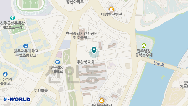 100세노인복지센터 위치 지도