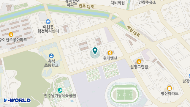 햇살노인복지센터 위치 지도