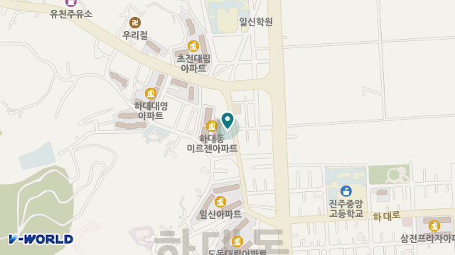 진주참사랑복지센터 위치 지도
