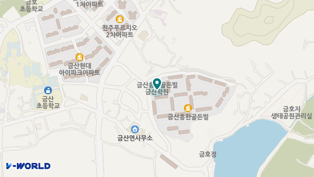 금산노인복지센터 위치 지도