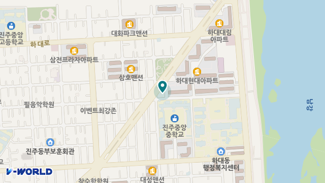 진주나눔과기쁨재가복지센터 위치 지도