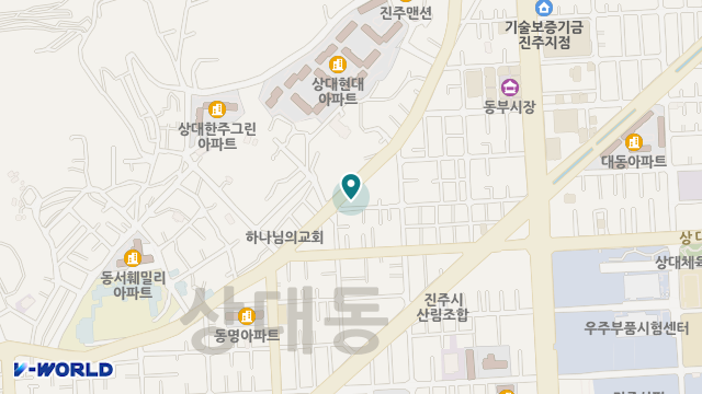 효섬김노인복지센터 위치 지도