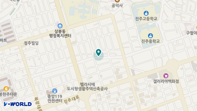 경남대성재가장기요양기관 위치 지도