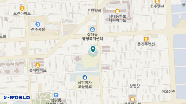 우리노인복지센터 위치 지도