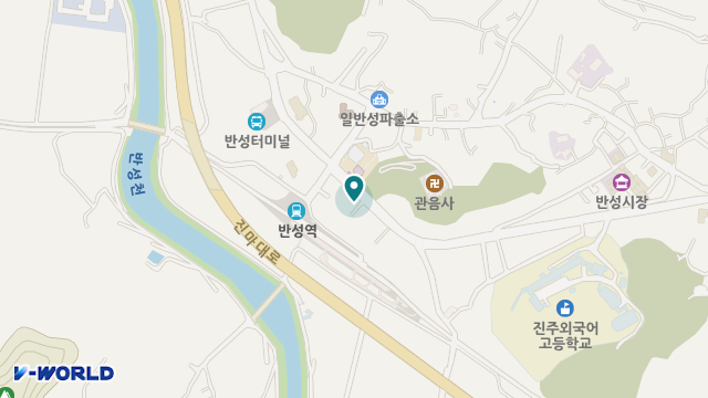 동부재가노인복지센터 위치 지도