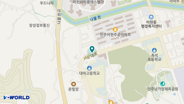 대안노인복지센터 위치 지도