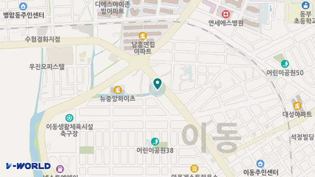 진해방문간호요양센터 위치 지도