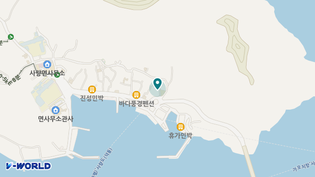 사량재가노인복지센터 위치 지도