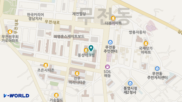 통영사랑재가노인복지센터 위치 지도