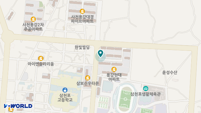 한사랑노인복지센터 위치 지도