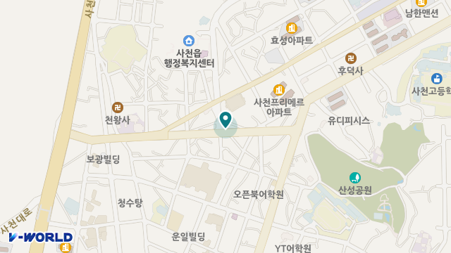 (주)현대복지센터 위치 지도