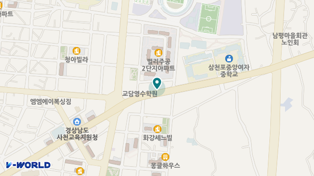 삼한노인복지센터 위치 지도