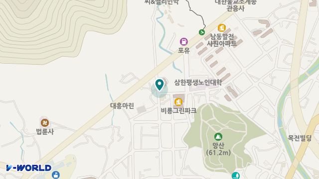 나눔재가복지센터 위치 지도