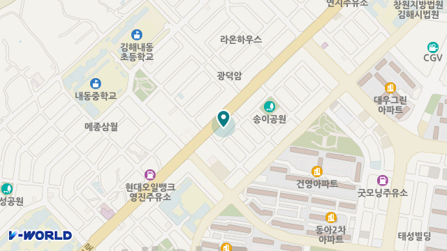 시니어프라자 위치 지도