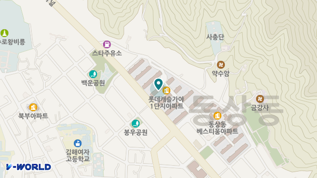 센텀노인장기요양센터 위치 지도