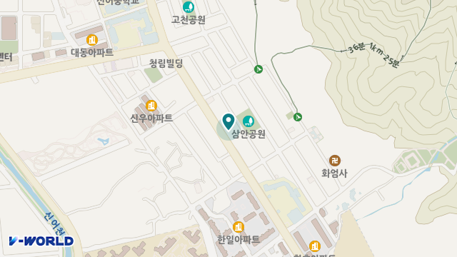 A+건강가족 위치 지도