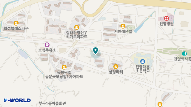 진영은혜 재가복지센터 위치 지도