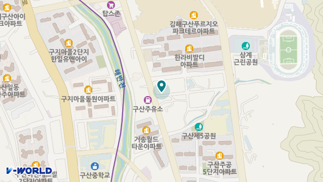 행복한노인주간보호센터 위치 지도