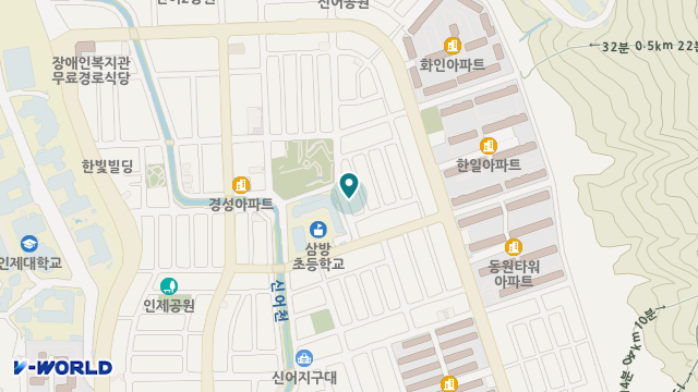 동김해재가복지센터 위치 지도