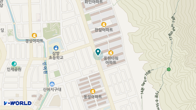 효원방문요양센터 위치 지도