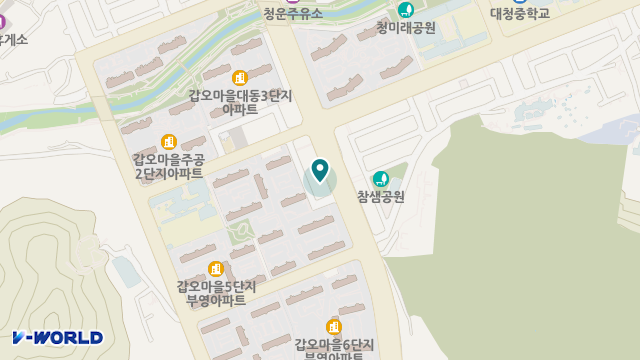 가인장유재가복지센터 위치 지도