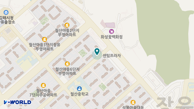아리아케어 방문요양 김해 장유센터 위치 지도