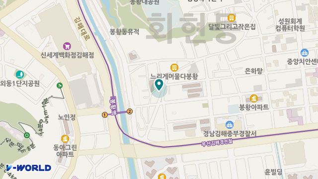 보금재가노인복지센터 위치 지도