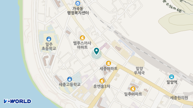 봉(蜂)노인복지센터 위치 지도
