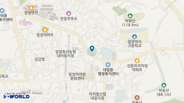 이원건강의료기 밀양점 위치 지도
