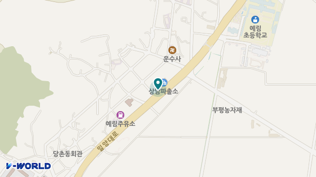 온누리재가노인복지센터 위치 지도
