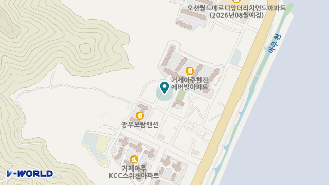 거제건강노인복지센터 위치 지도