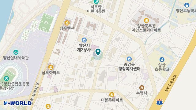 양산성심주간보호센터 위치 지도